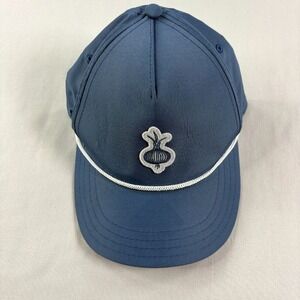 Ohoopee Match Club Hat Cap Blue Golf Adjustable Snap Back Embroidered